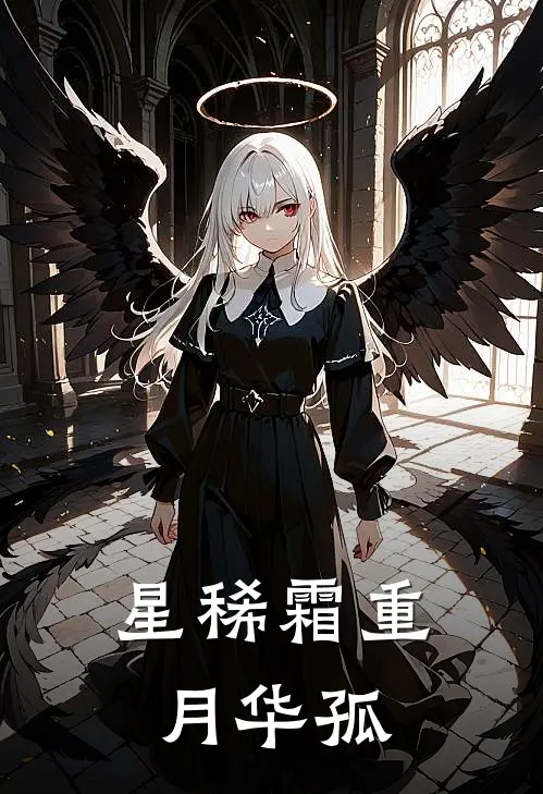 星稀霜重月华孤