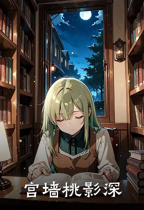 宫墙桃影深