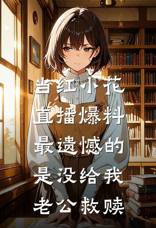 当红小花直播爆料，最遗憾的是没给我老公救赎