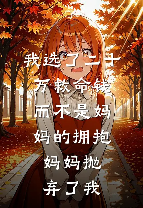 我选了二十万救命钱而不是妈妈的拥抱，妈妈抛弃了我