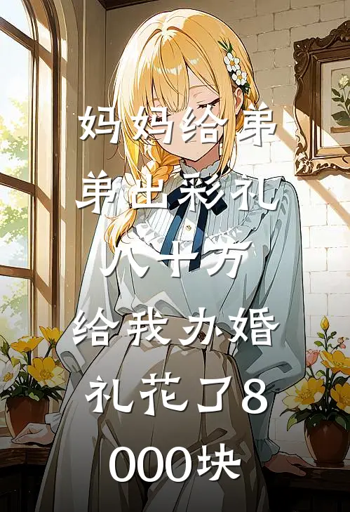 妈妈给弟弟出彩礼八十万，给我办婚礼花了8000块