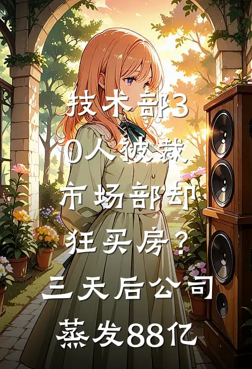 技术部30人被裁，市场部却狂买房？三天后公司蒸发88亿