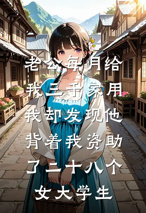 老公每月给我三千家用，我却发现他背着我资助了二十八个女大学生