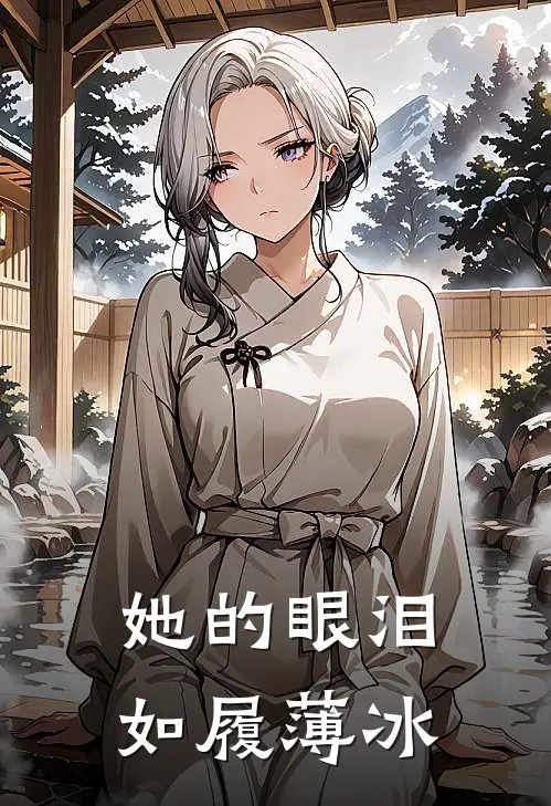 她的眼泪如履薄冰