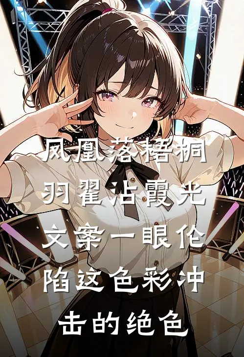 凤凰落梧桐,羽翟沾霞光文案一眼伦陷这色彩冲击的绝色