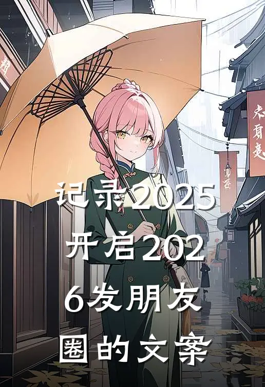 记录2025,开启2026发朋友圈的文案