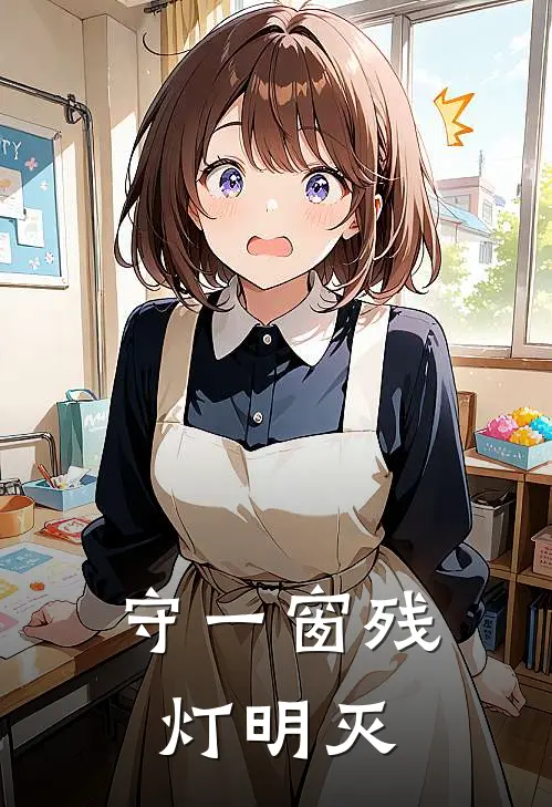 守一窗残灯明灭